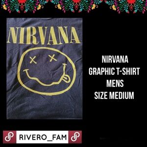 NIRVANA |GRAPHIC T-SHIRT MENS | SIZE MEDIUM